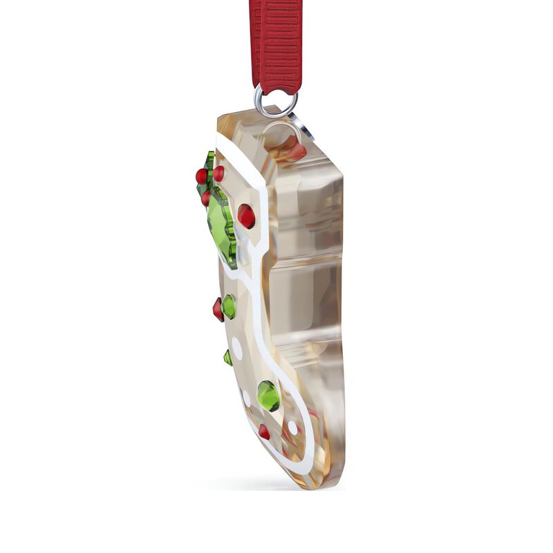 Swarovski Holiday Cheers - Gingerbread Stocking Ornament image number 1